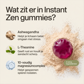 Instant Zen ingredients panel